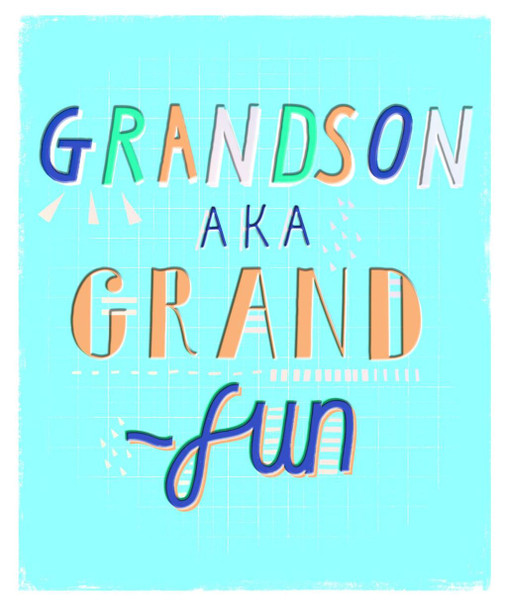 Grandson Grand Fun Birthday Card Hallmark