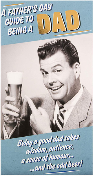 Hallmark Dad Father's Day Card 'Beer' Medium
