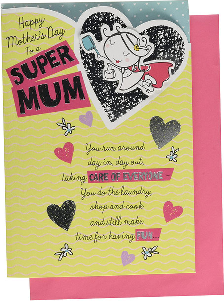 Hallmark Mother's Day Card "Super Mum" Medium