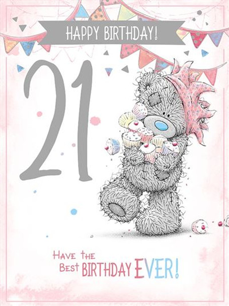 21st Birthday Card Me To You Large Age 21