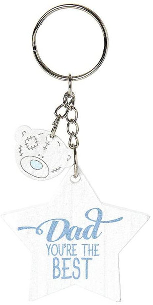 Me to You Best Dad Star Keyring