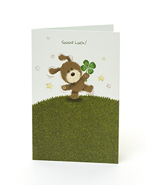 Good Luck, (Woof) Good Luck Greetings Card