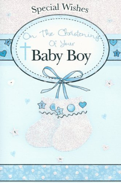 Special Wishes on the Christening of your Baby Boy card
