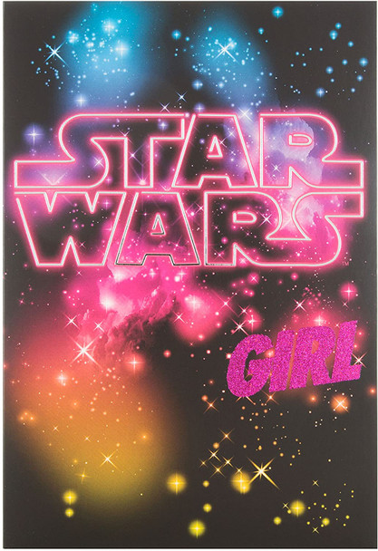 Blank Star Wars Card "Girl" 