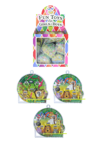 Mini Jungle Pinball Puzzle Game