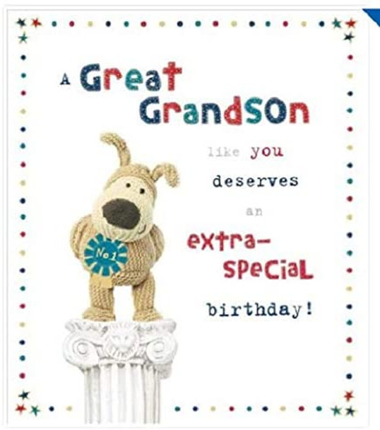 A Great Grandson Like You Deserves An Extra Special Birthday Card