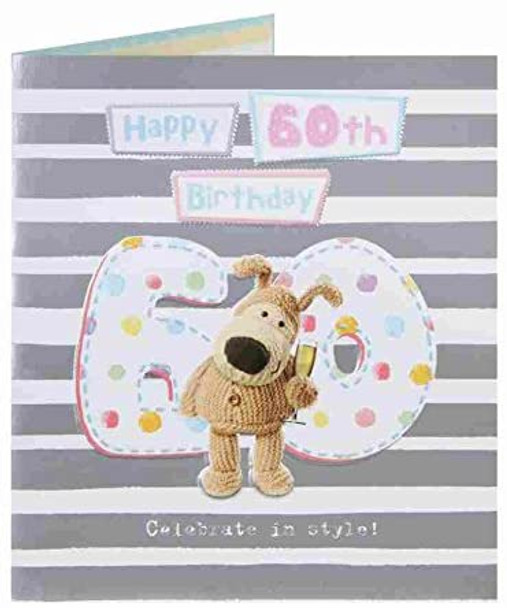 Boofle 60th Birthday Card