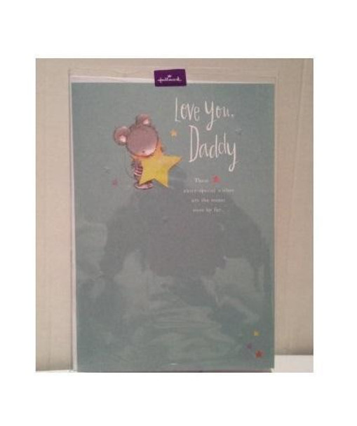Love You Daddy Father's Day Card By Hallmark