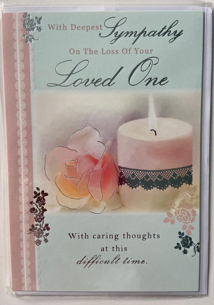Deepest Sympathy Card On The Loss Your Loved One Sentimental Verse