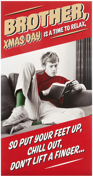 Brother Christmas Card "Chill Out"