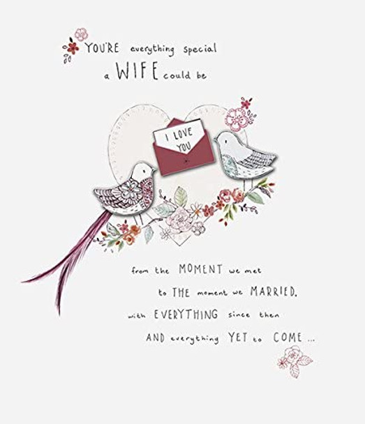 Wife You're Everything Special Birthday Card