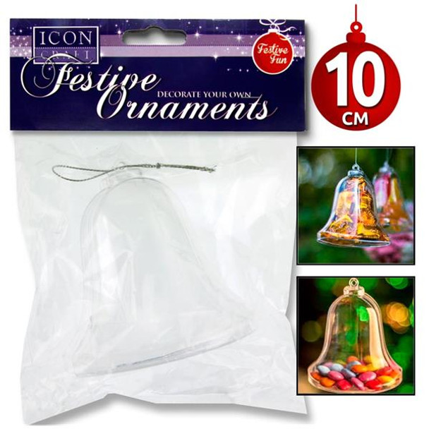 Decorate Your Own Christmas Bell 10cm by Icon Craft