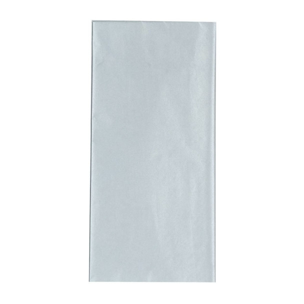 Pack of 5 Silver Metallic Tissue Paper 50x75cm