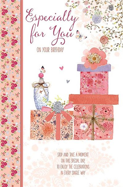 Especially For You Birthday Presents Card