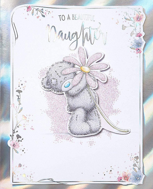 Beautiful Daughter Birthday Handmade Boxed Greetings Card