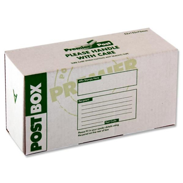 52 x 152 x 76mm Post Mailing Box by Premier Post