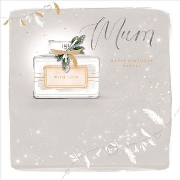 Perfume Mum Handmade Birthday Card