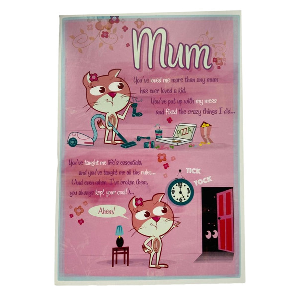 Pop Up Mad As Cheese Mum Mothers Day Card Large 