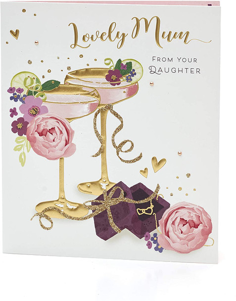 Card for Lovely Mum On Mother's Day from Your Daughter