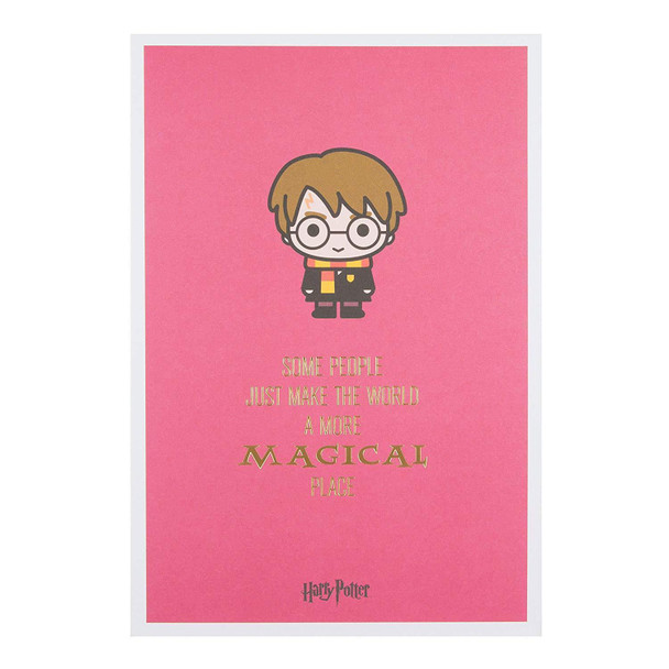 Harry Potter Birthday Card "Magical Place" 