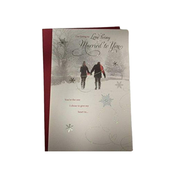 I'm Going to Love being Married to you Christmas Card (Engagement) 