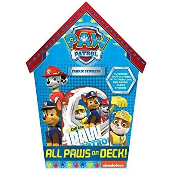 Paw Patrol Design Fabric Stickers