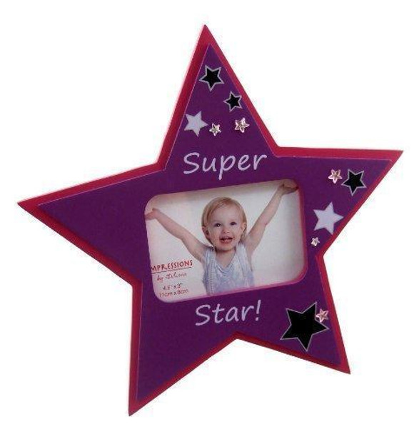 Super Star Purple & Red Photo Frame