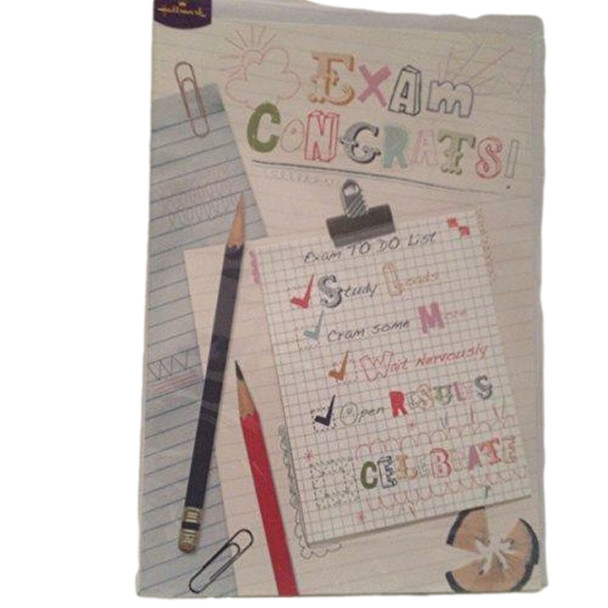 Exam Congratulations Well Done Success Card