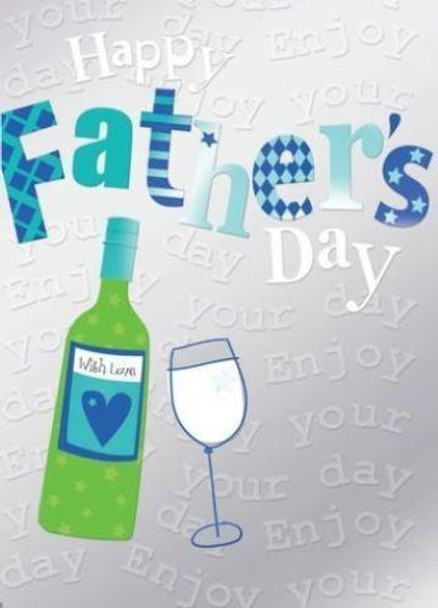 Happy Father's Day Embossed Father's Day Card