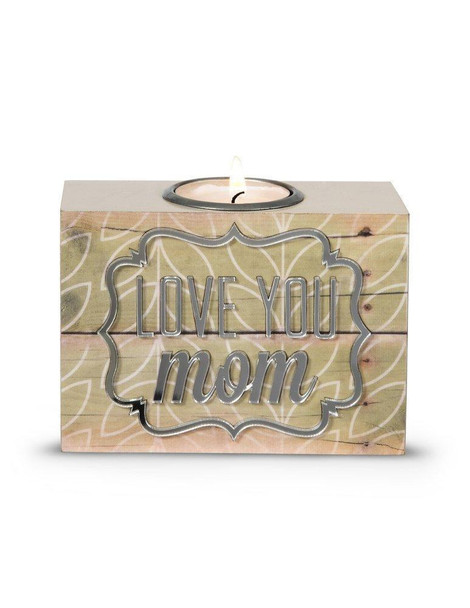 Love You Mom Tea Light Holder