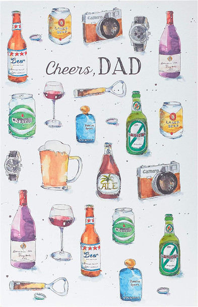 Beer, Wine & Gadgets Traditional Father's Day Card