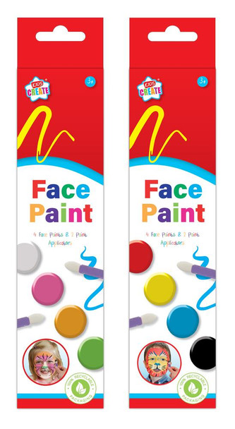 Face Paints With Applicators