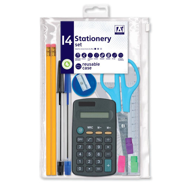 Pack of 14 Stationery Set