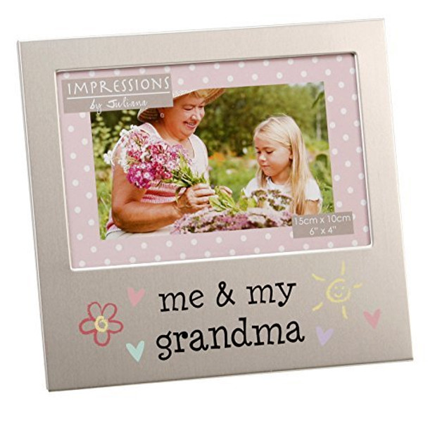 Me & My Grandma 6" x 4" Aluminium Frame - FA519GM