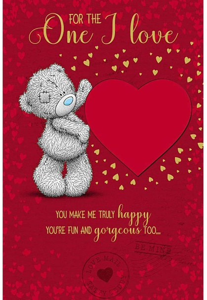 One I Love Me to You Bear Valentines Day Card …