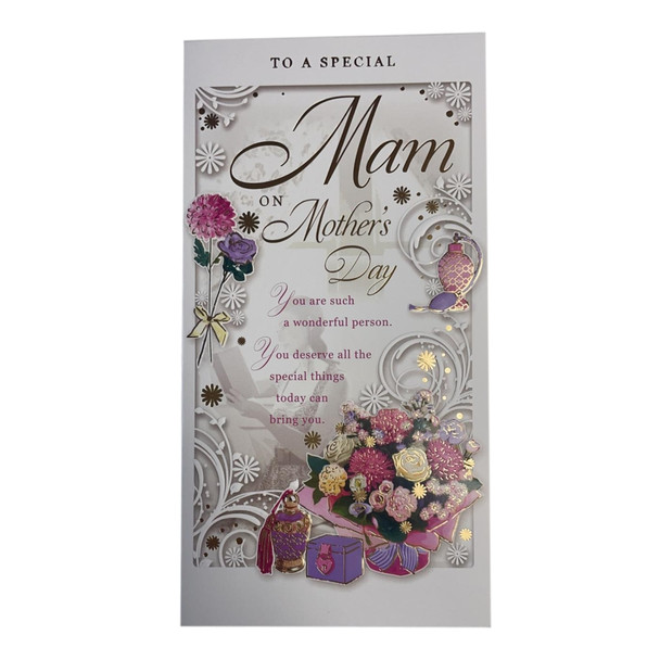 To Mam Such a Wonderful Person Mother's Day Card