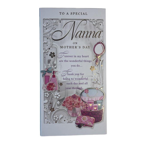 To Nanna Forever In My Heart Mother's Day Card