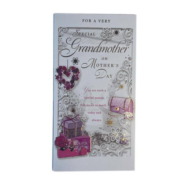 For A Very Special Grandmother Purse And Gifts Design Mother's Day Card