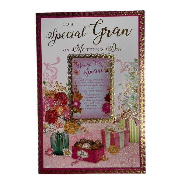 To A Special Gran You're Very Special Verse Mother's Day Card