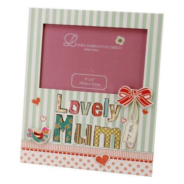 Laura Darrington Lovely Mum Photo Frame 4x6"