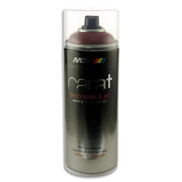 400ml Can Art Purple Red Spray Paint by Carat