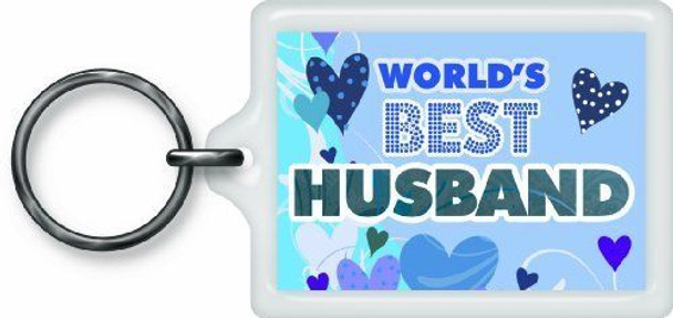 World's Best Husband Sentimental Keyring
