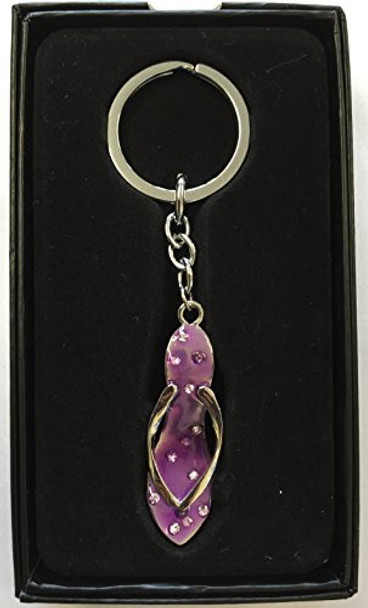 Bling Keyring High Heel Pink Diamante Shoe