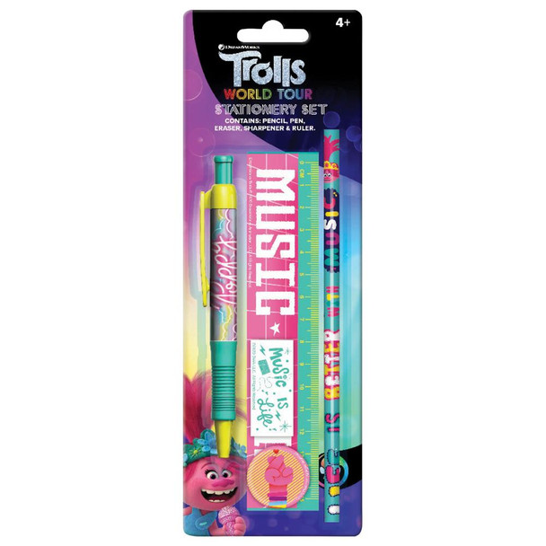 Trolls Movie Blister Stationery Set