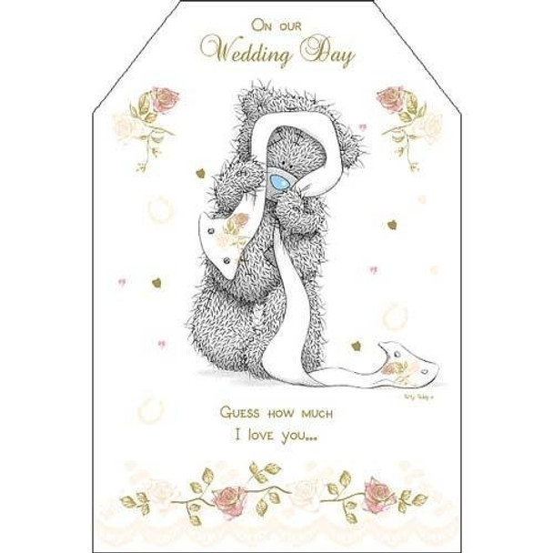 Guess How Much I Love You Wedding Me to You Bear Card