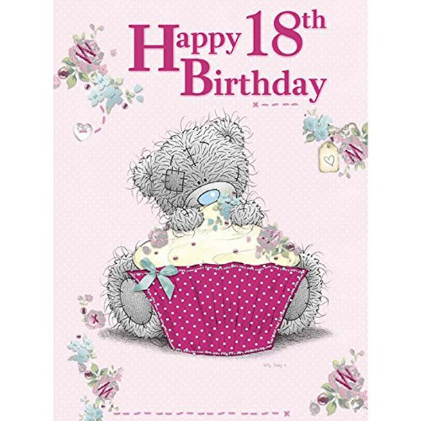 Happy 18th Birthday Me to You Bear Boxed Card