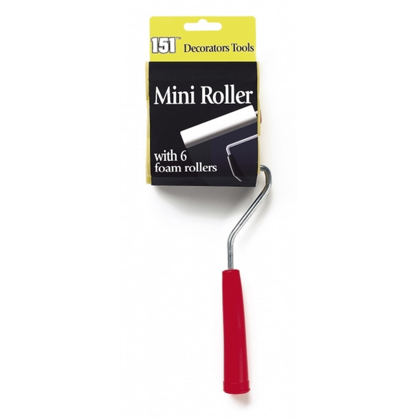 Mini Roller & 6 Foam Rollers
