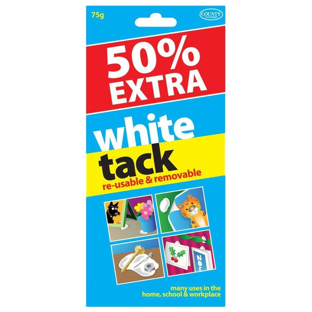 County White Tack 75g