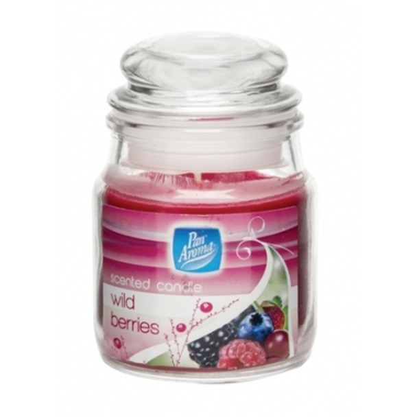 Pan Aroma Small Jar Candle With Lid - Wild Berries