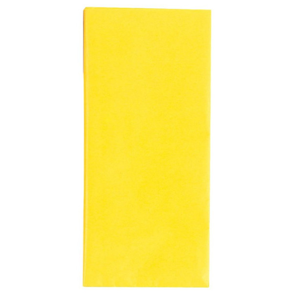 Crepe Paper Yellow 1.5m x 50cm Sheet Art Craft Florists Gift Wrap Coloured Party